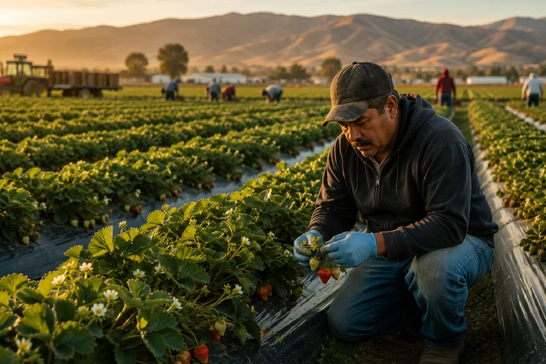 Crop insurance deferral for weather-damaged strawberry crops